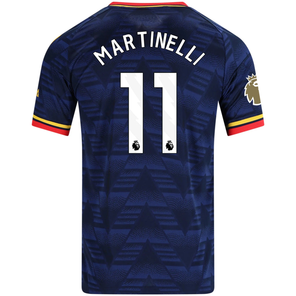 Men's Authentic Martinelli Arsenal Away Jersey 26/27