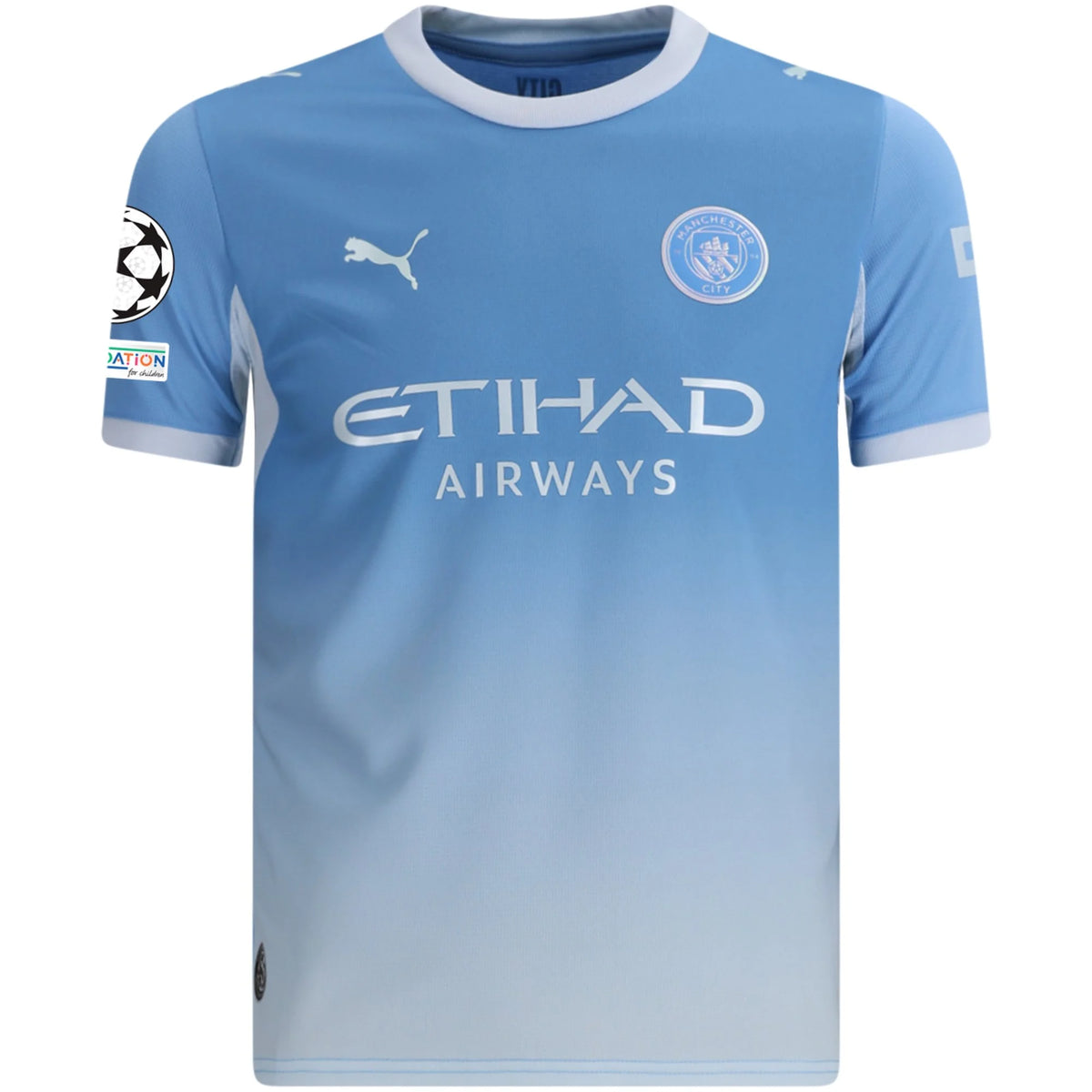 Kid's Replica Haaland Manchester City Home Jersey 26/27 UCL