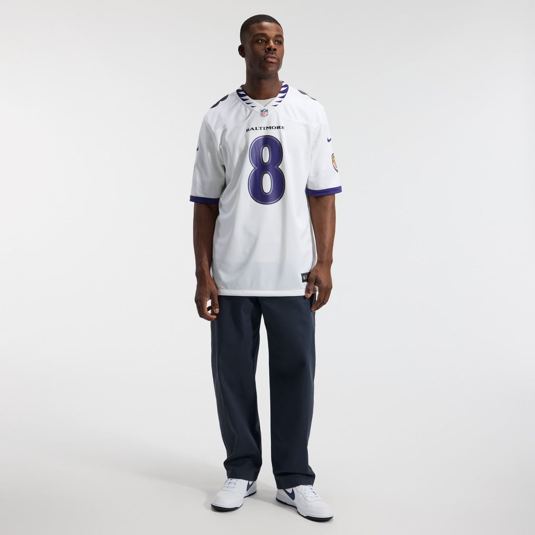 Men's Baltimore Ravens Lamar Jackson Black Alternate