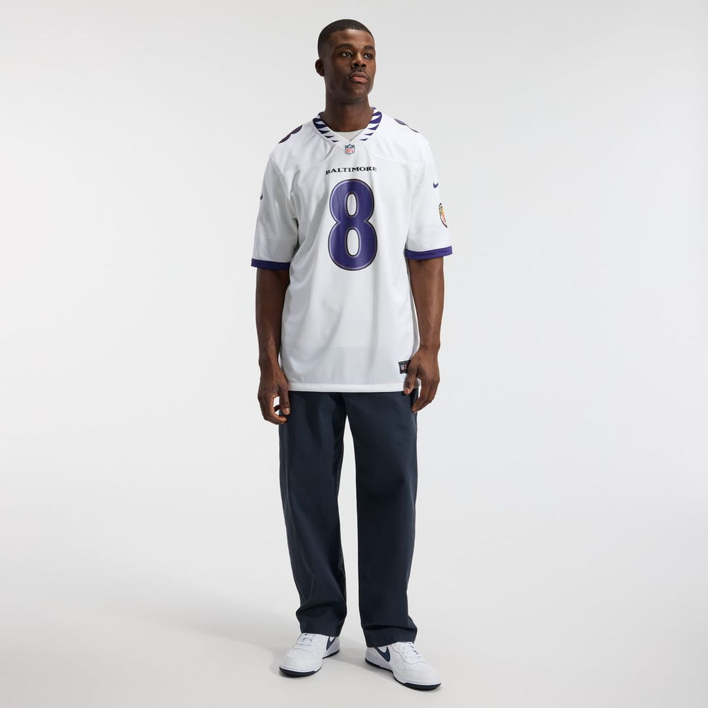 Men's Baltimore Ravens Lamar Jackson Purple Alternate