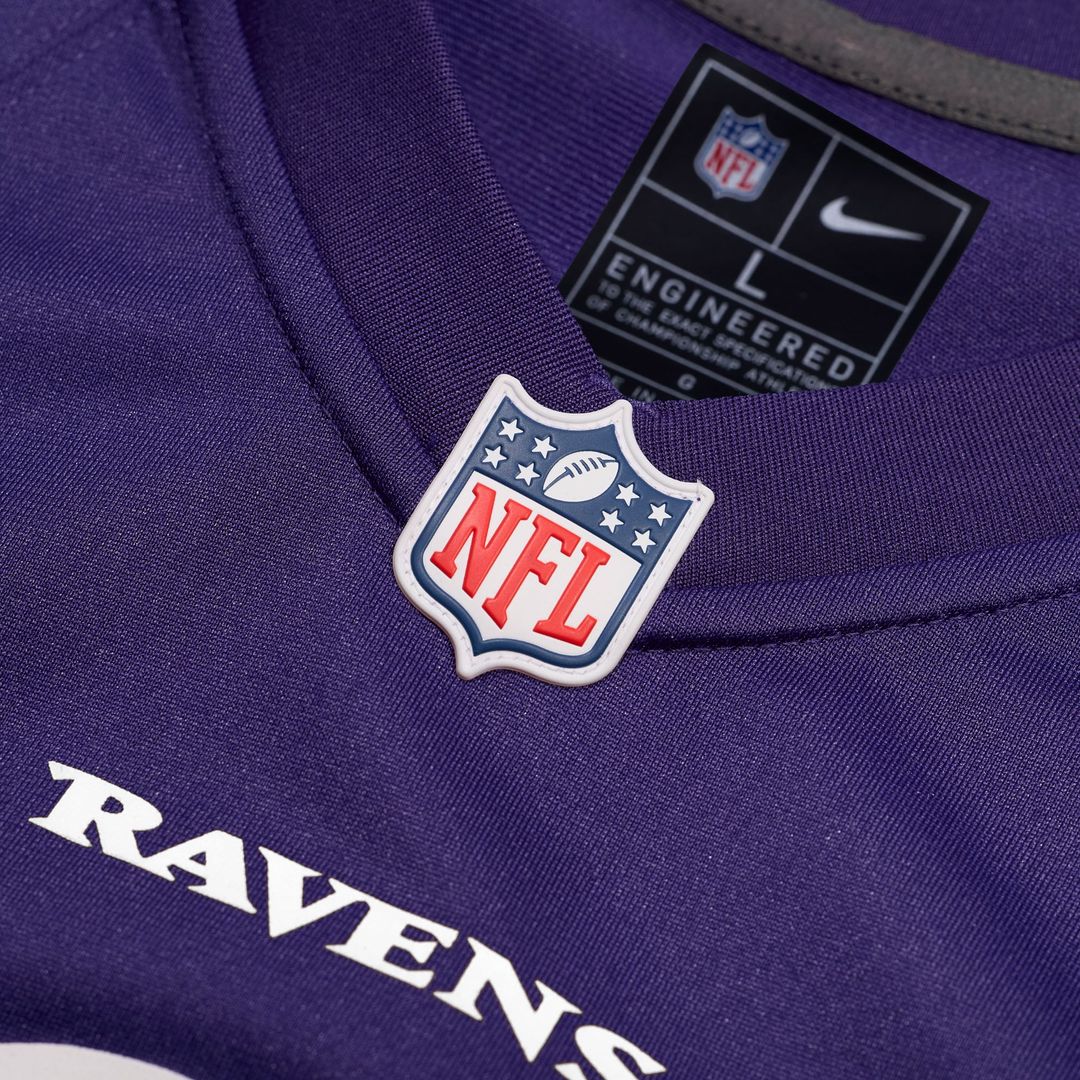 Men's Baltimore Ravens Tony Siragusa Purple Game Retired Player Jersey