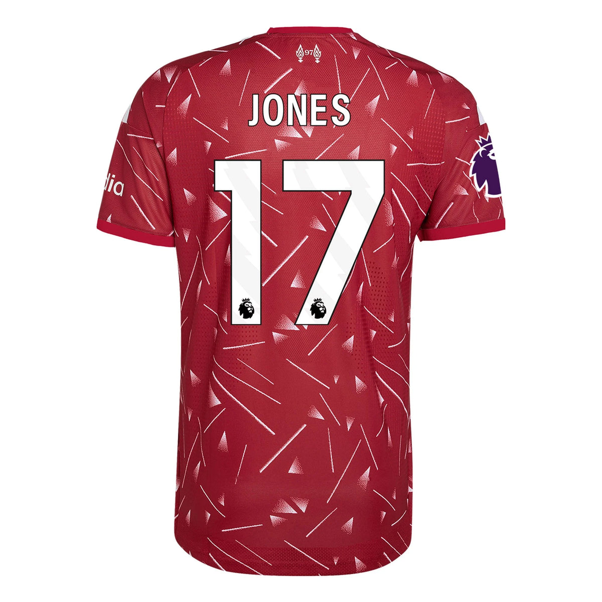 Men's Authentic Jones Liverpool Home Jersey 26/27