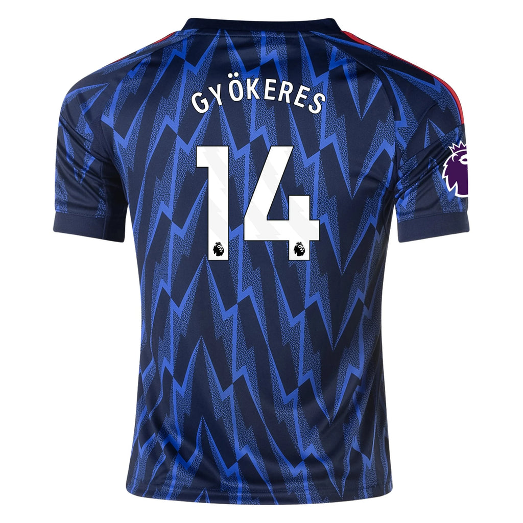 Kid's Replica Gyokeres Arsenal Away Jersey 25/26