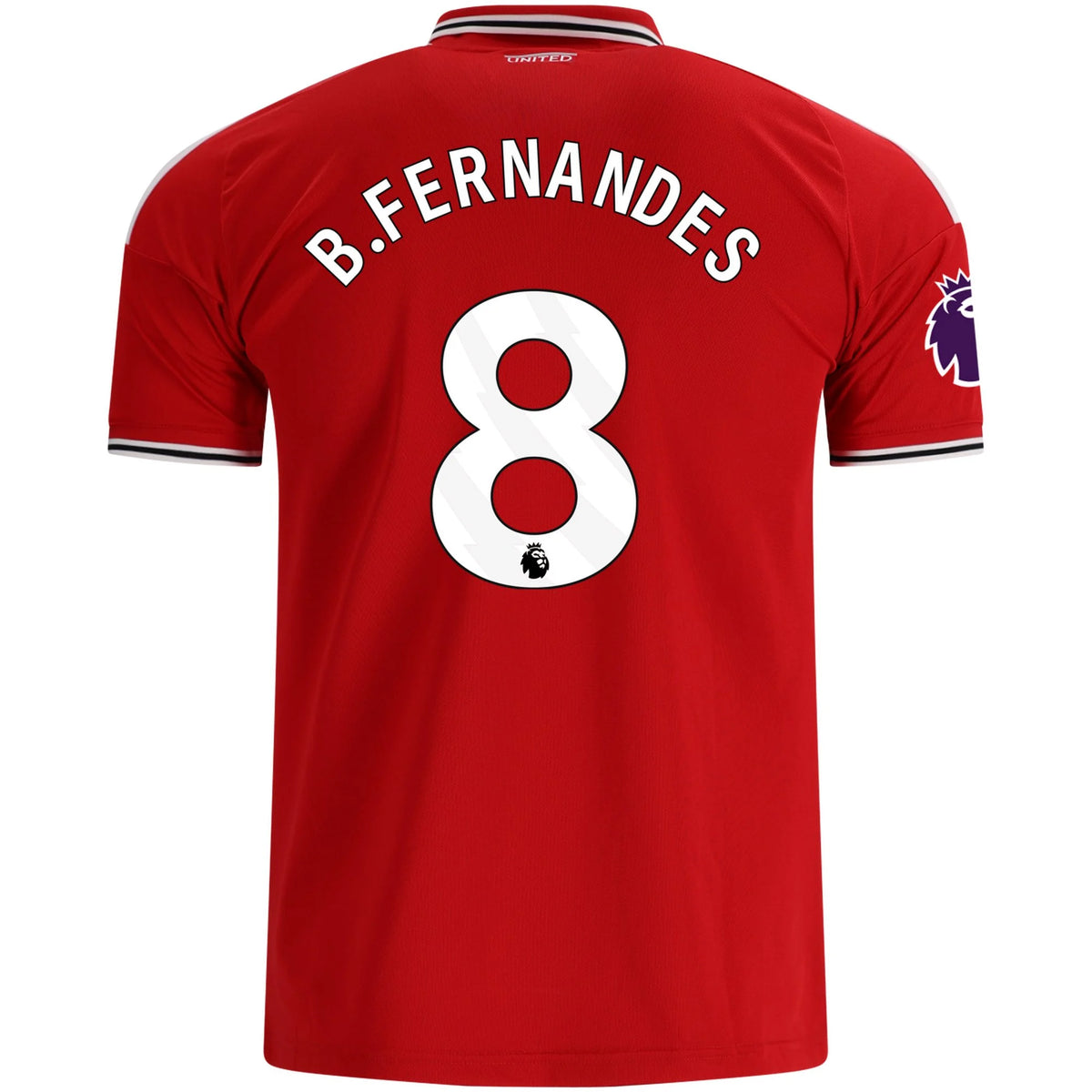 Men's Replica B. Fernandes Manchester United Home Jersey 26/27