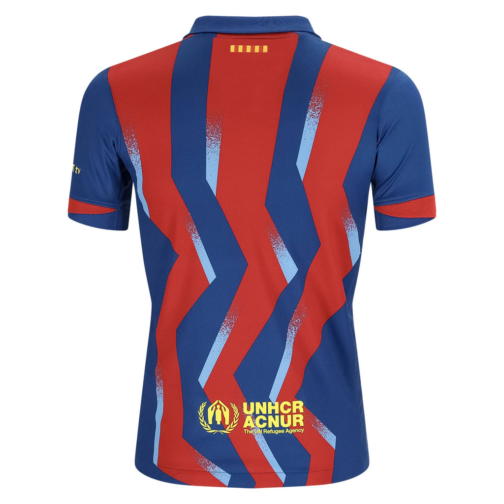 Kid's Replica Barcelona Fourth Jersey 25/26