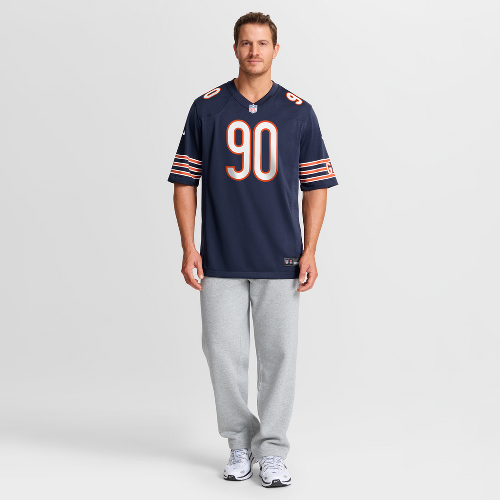 Men's Chicago Bears Neville Gallimore Navy Team