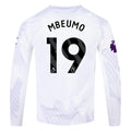Men's Authentic Mbeumo Manchester United Long Sleeve Away Jersey 25/26