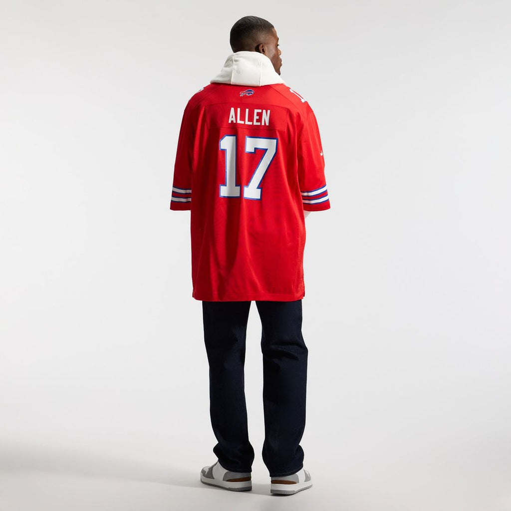 Men's Buffalo Bills Josh Allen Red Alternate