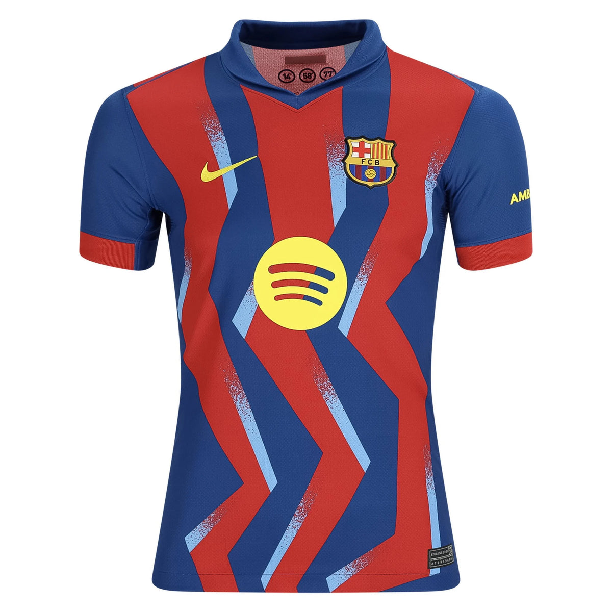 Kid's Replica Barcelona Fourth Jersey 25/26