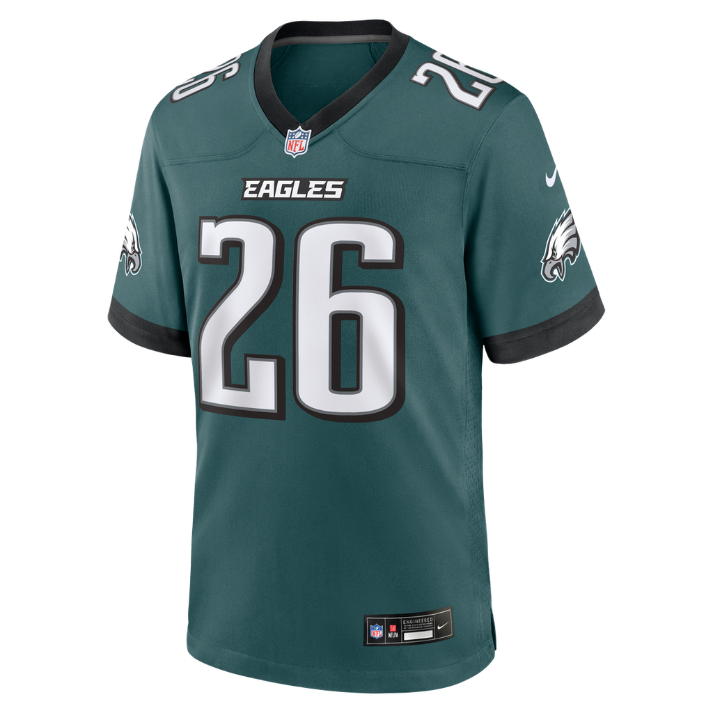 Men's Philadelphia Eagles Saquon Barkley Midnight Green Team