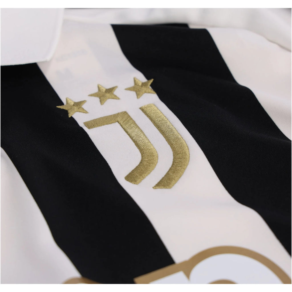 Men's Replica Juventus Long Sleeve Home Jersey 26/27