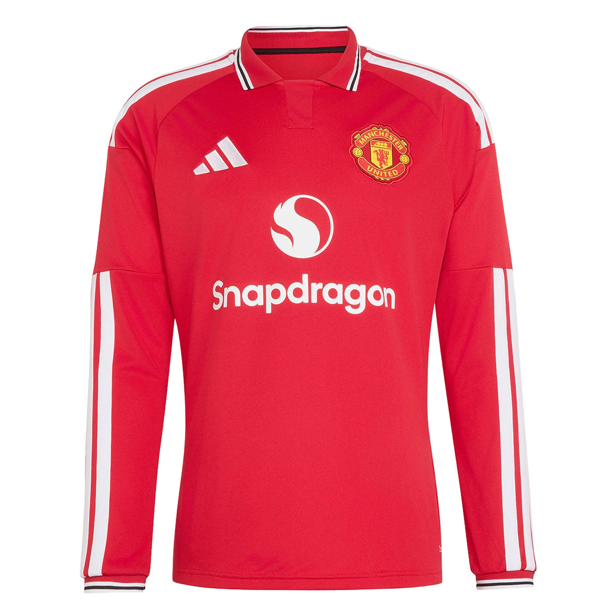 Men's Authentic Manchester United Long Sleeve Home Jersey 26/27