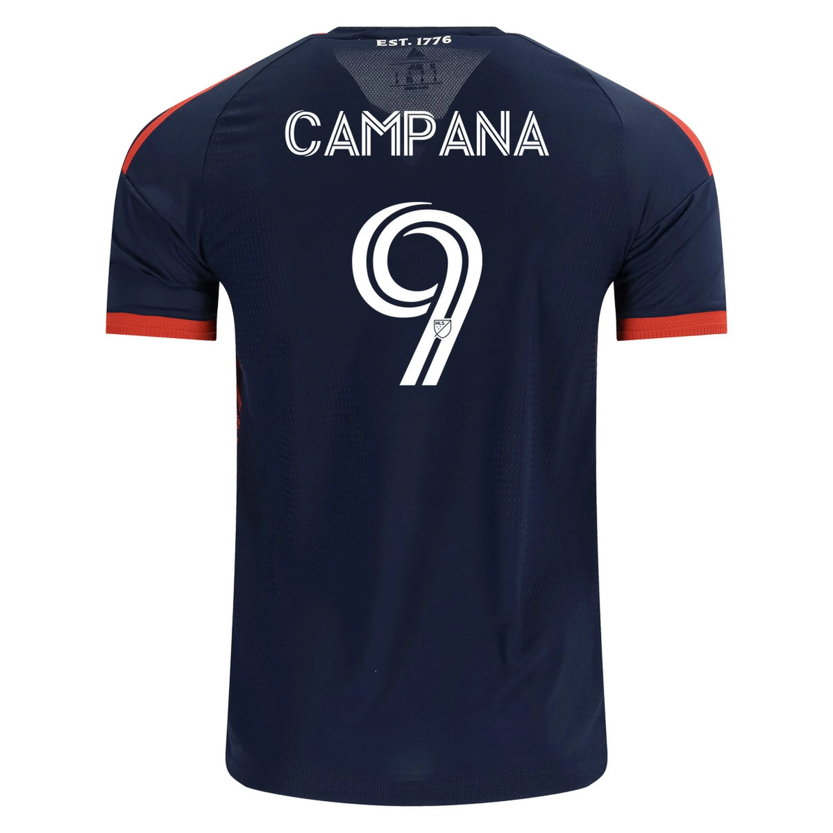 Men's Authentic Campana New England Revolution Home Jersey 2026