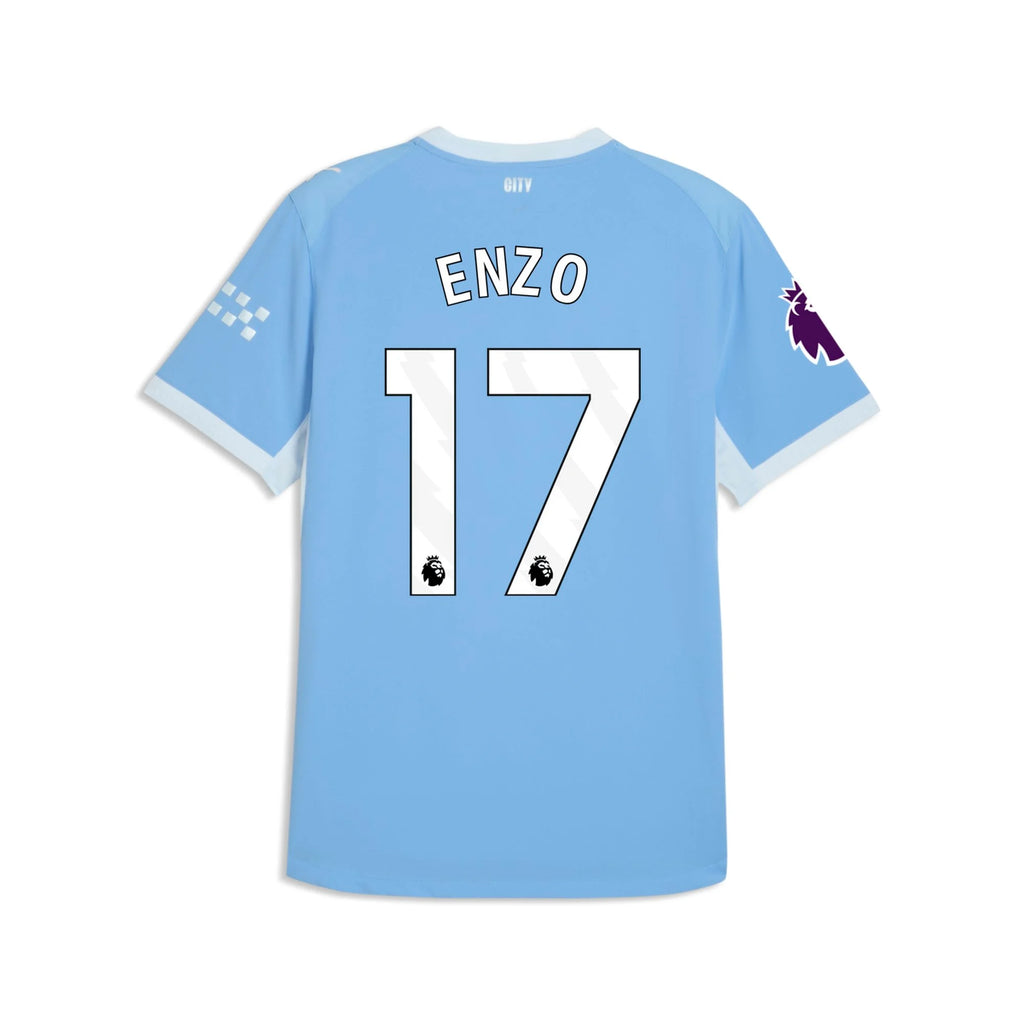 Men's Authentic Enzo Manchester City Home Jersey Gift Box 26/27