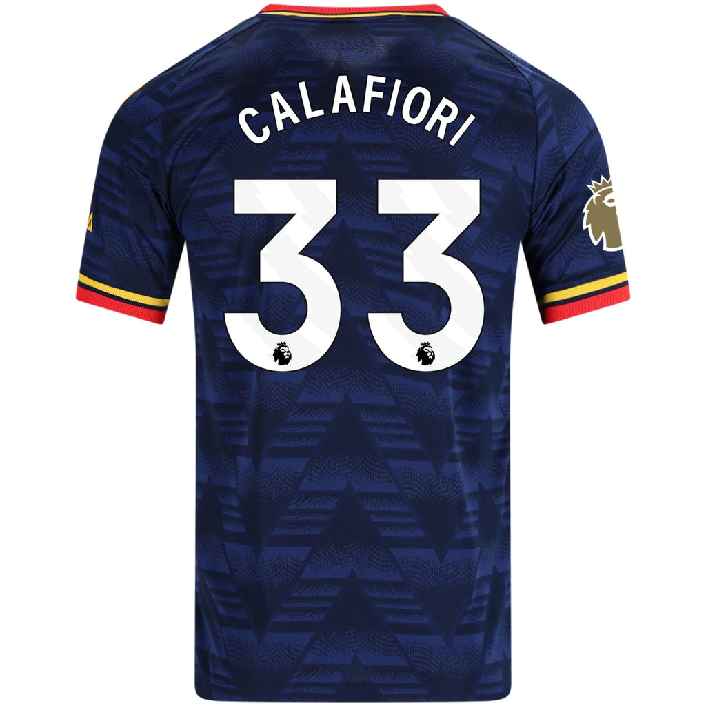 Men's Authentic Calafiori Arsenal Away Jersey 26/27