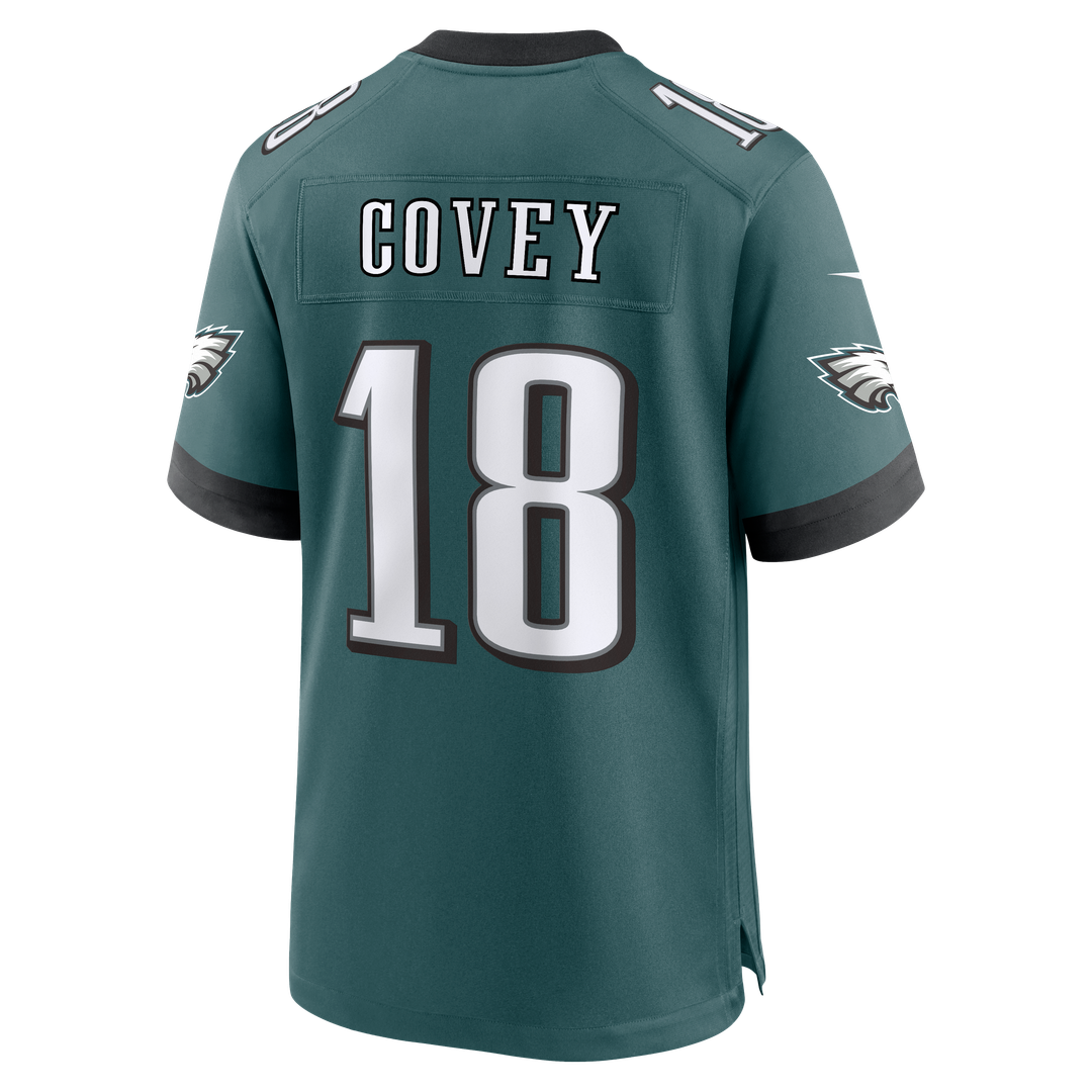 Men's Philadelphia Eagles Britain Covey Midnight Green Team