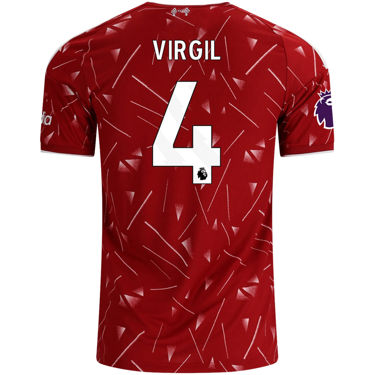 Men's Replica Virgil Liverpool Home Jersey 26/27