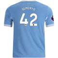 Kid's Replica Semenyo Manchester City Home Jersey 26/27