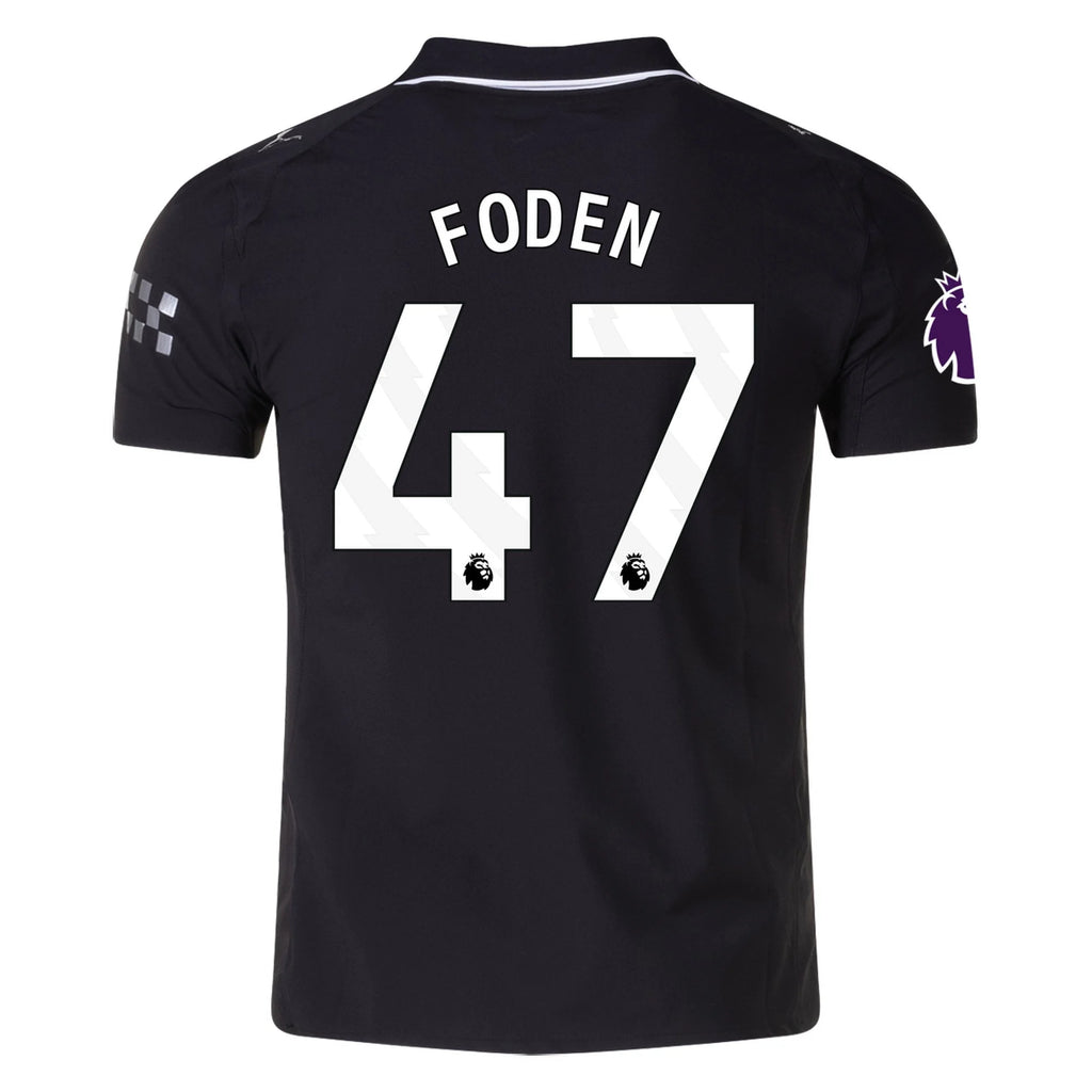 Men's Authentic Foden Manchester City Away Jersey 25/26