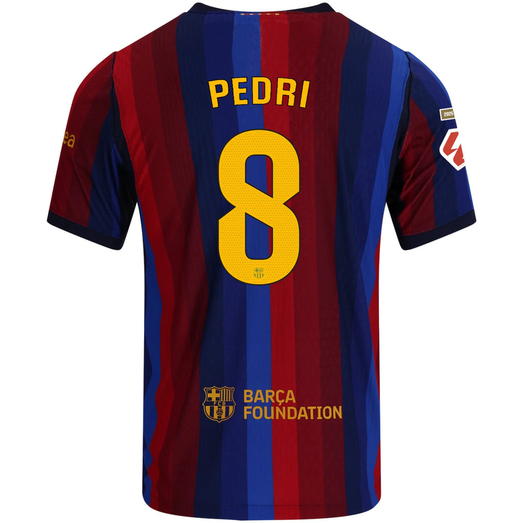 Men's Authentic Pedri Barcelona Home Jersey 26/27