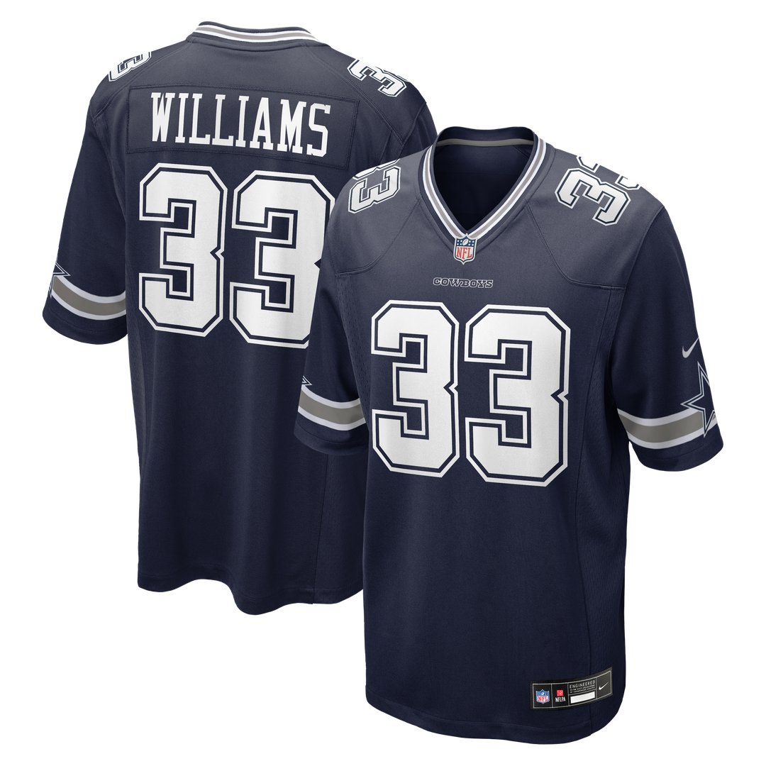 Men's Dallas Cowboys Javonte Williams Navy Team