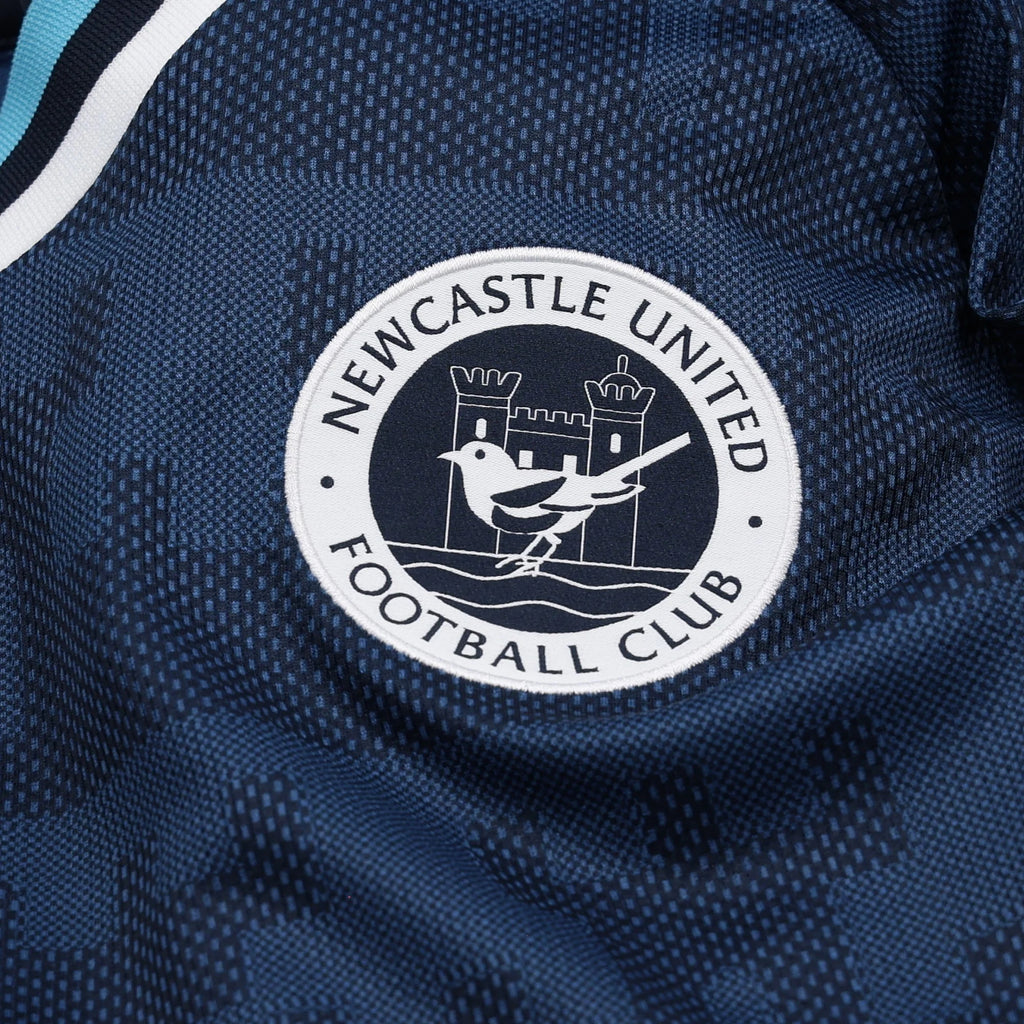 Men's Replica Newcastle Long Sleeve Away Jersey 26/27