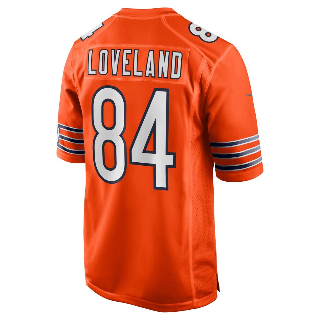 Men's Chicago Bears Colston Loveland Navy Team