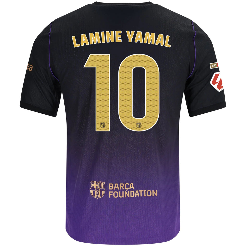 Men's Authentic Lamine Yamal Barcelona Away Jersey 26/27