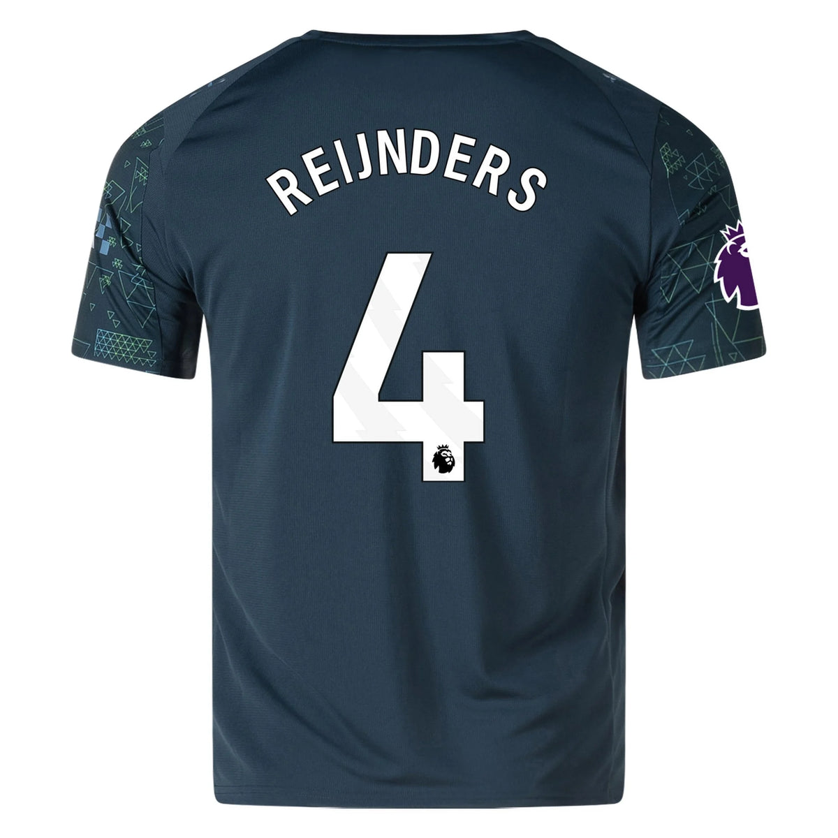 Men's Replica Reijnders Manchester City Fourth Jersey 25/26