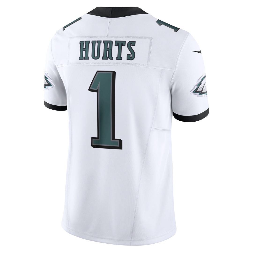 Men's Philadelphia Eagles Jalen Hurts White Vapor F.U.S.E.