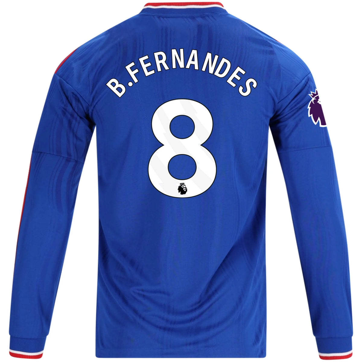 Men's Authentic B. Fernandes Manchester United Long Sleeve Away Jersey 26/27