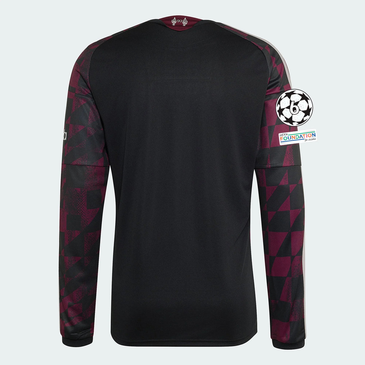 Men's Replica Liverpool Long Sleeve Third Jersey 26/27 UCL