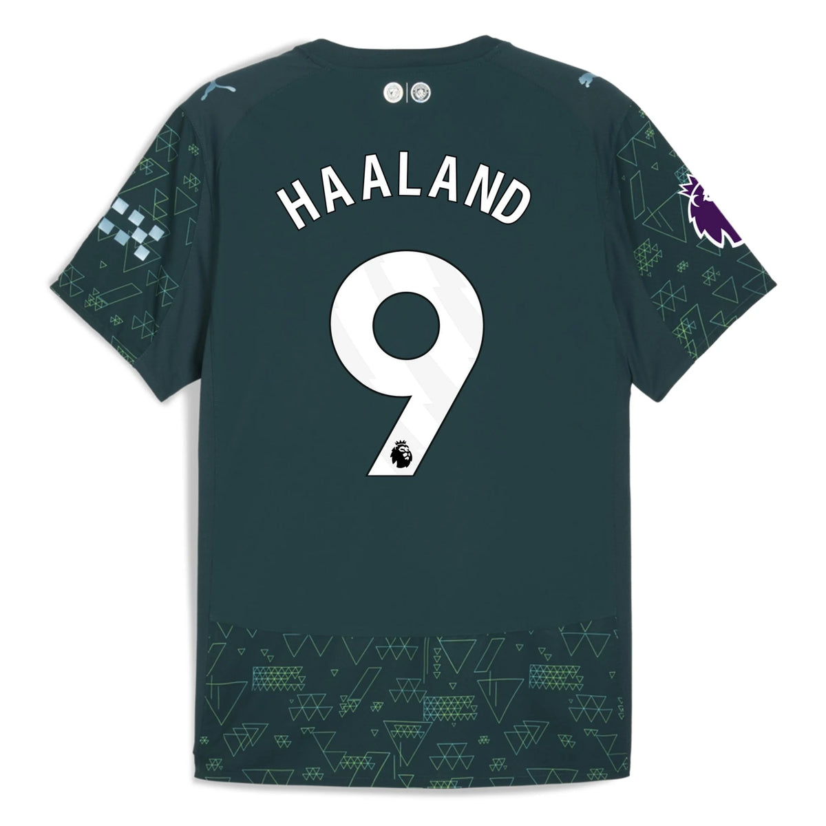 Men's Authentic Haaland Manchester City Fourth Jersey 25/26