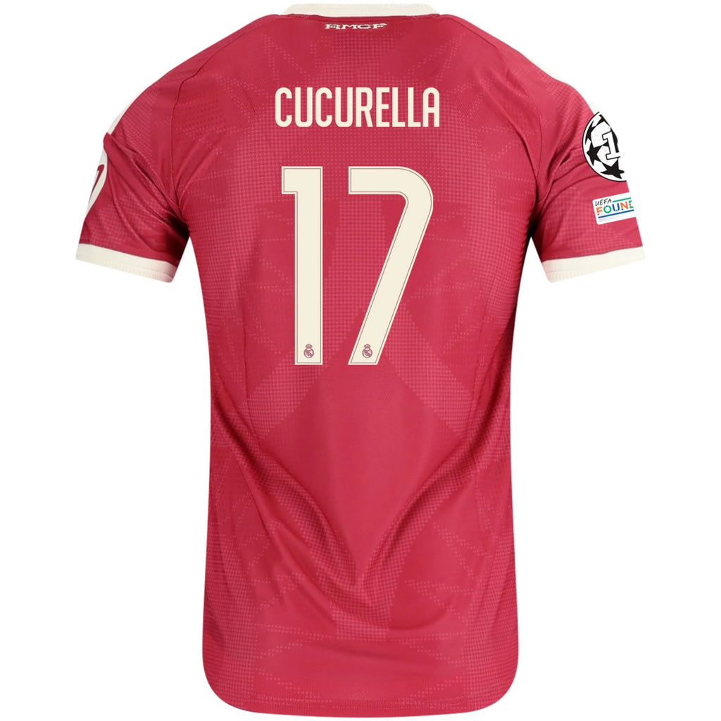 Men's Authentic Cucurella Real Madrid Third Jersey 26/27