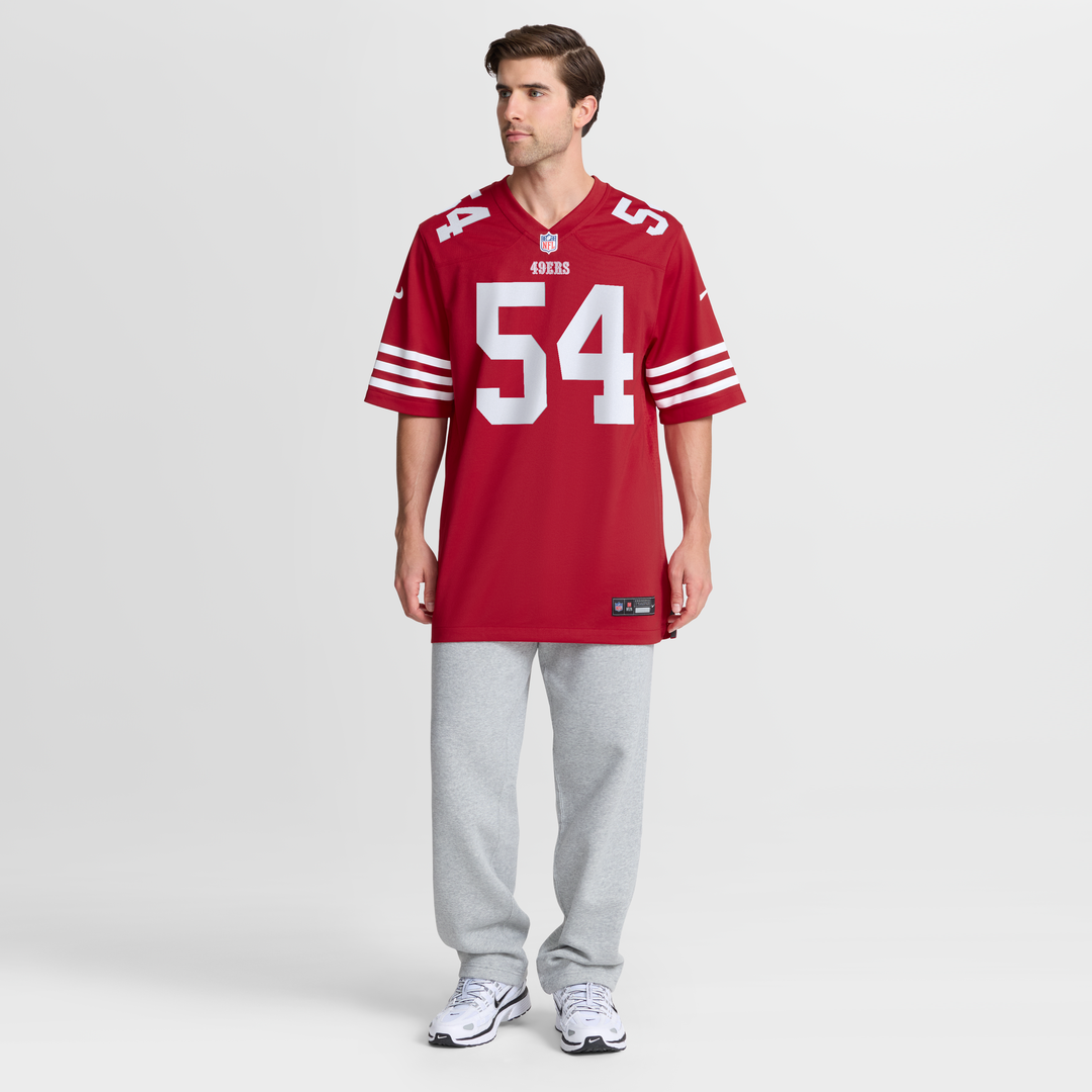 Men's San Francisco 49ers Fred Warner Scarlet Player