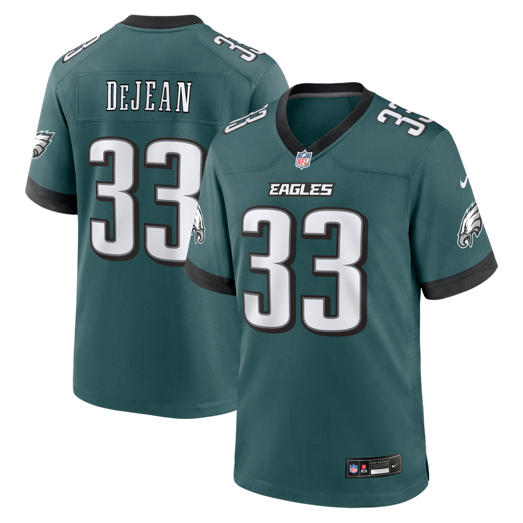 Men's Philadelphia Eagles Cooper DeJean Midnight Green Team