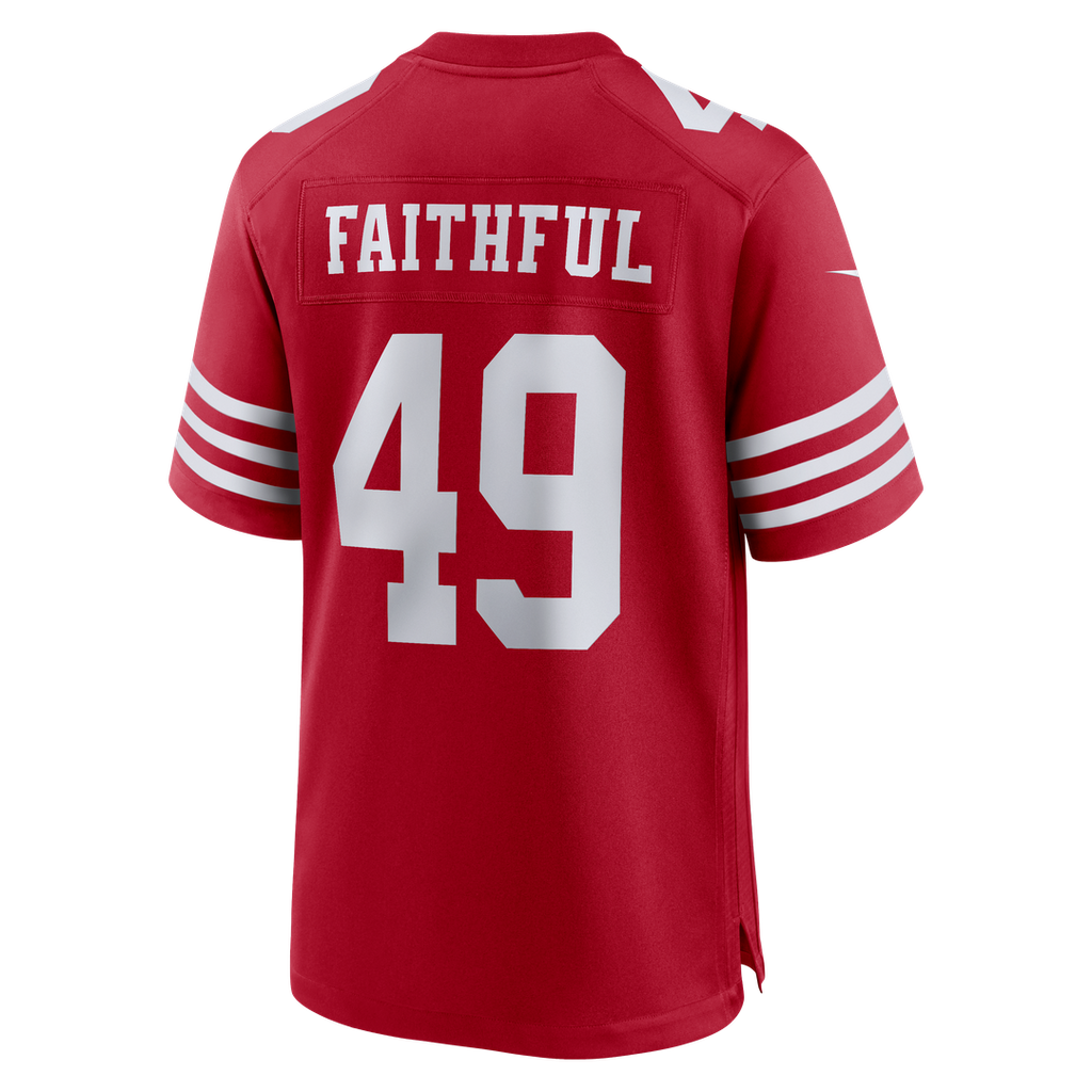 Men's San Francisco 49ers The Faithful White 80th Anniversary