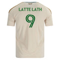 Men's Replica Latte Lath Atlanta United Away Jersey 2026