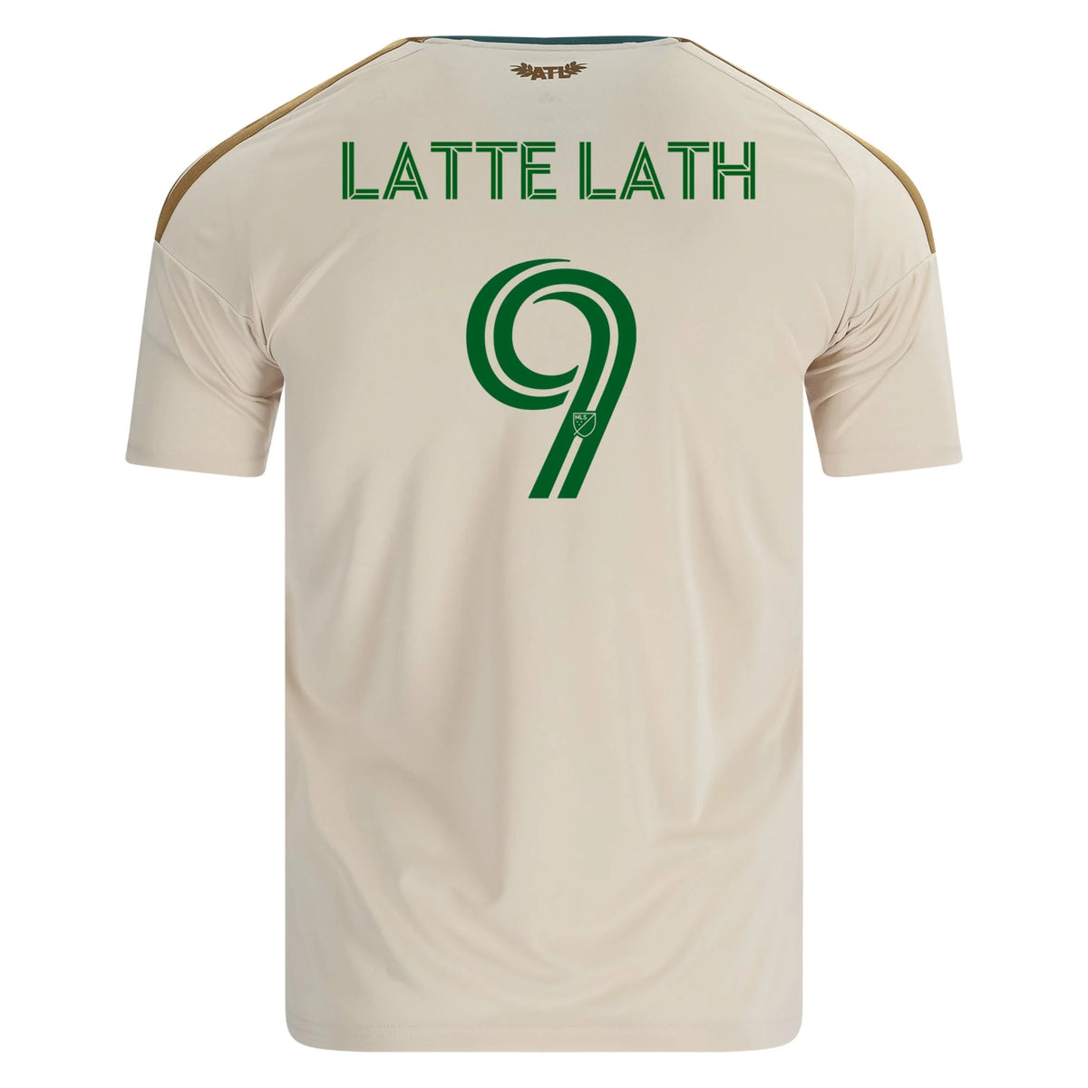 Men's Replica Latte Lath Atlanta United Away Jersey 2026