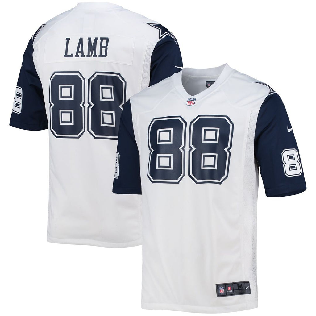 Men's Dallas Cowboys CeeDee Lamb Navy Alternate Game Team Jersey