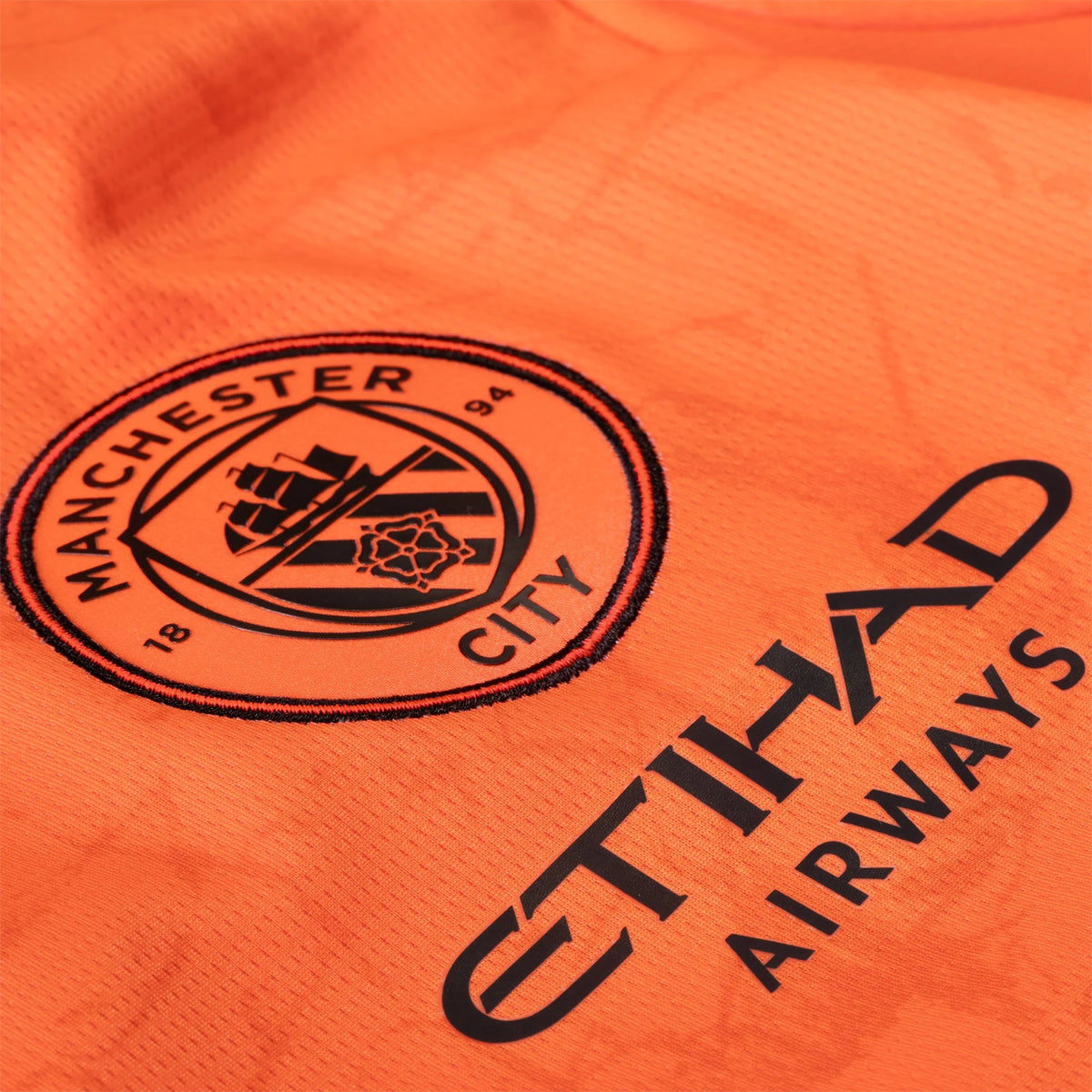 Men's Replica Manchester City Jersey 2025 Sun/Black
