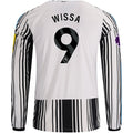 Men's Replica Wissa Newcastle Long Sleeve Home Jersey 26/27