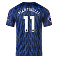 Men's Replica Martinelli Arsenal Away Jersey 25/26