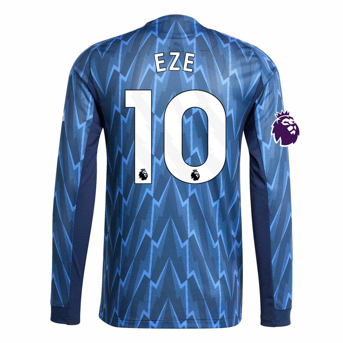 Men's Authentic Eze Arsenal Long Sleeve Away Jersey 25/26