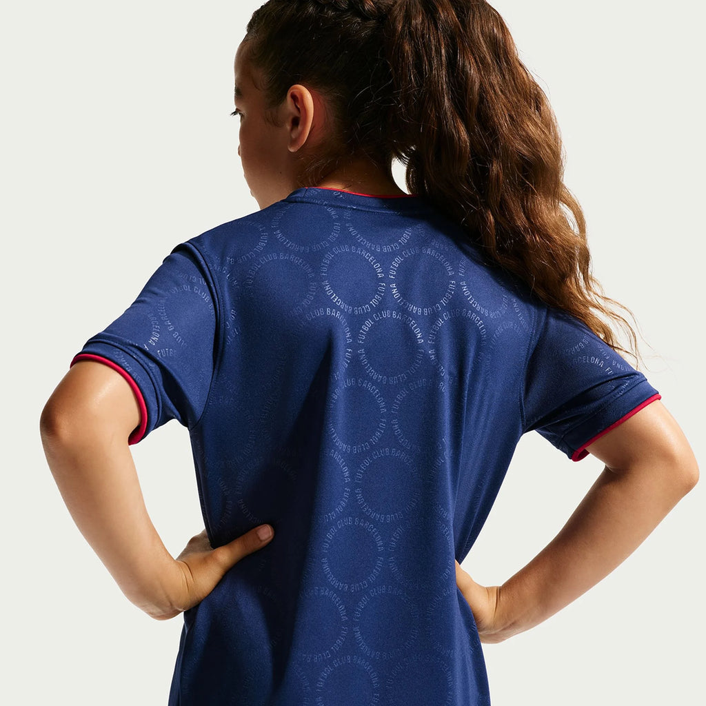 Barcelona Youth Pre Match Training Jersey 3 26/27