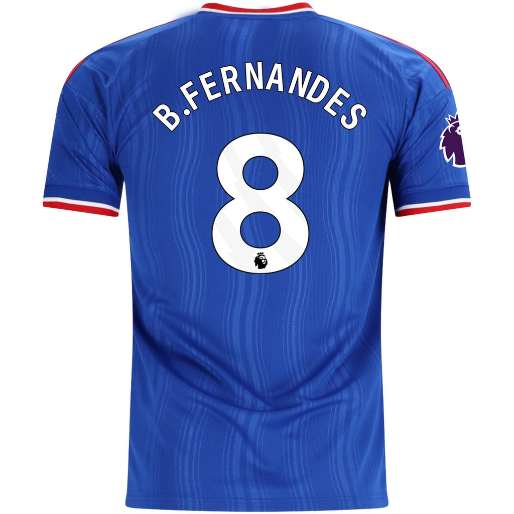 Men's Replica B. Fernandes Manchester United Away Jersey 26/27