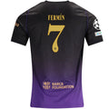 Men's Replica Fermin Barcelona Away Jersey 26/27 UCL