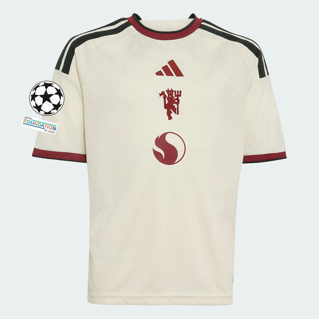 Kid's Replica Manchester United Third Jersey 26/27 UCL