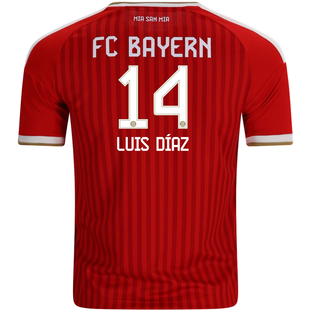 Kid's Replica Luis Diaz Bayern Munich Home Jersey 26/27