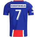 Men's Replica Kvaratskhelia Paris Saint-Germain Home Jersey 26/27 UCL